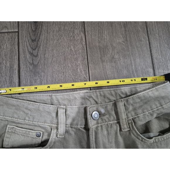 &Denim Wide Leg Size 4 Beige Pants High Rise - Picture 5 of 5